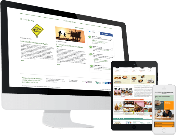 Professional blog design